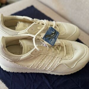 Adidas originals Daniel Arsham frayed canvas sneakers